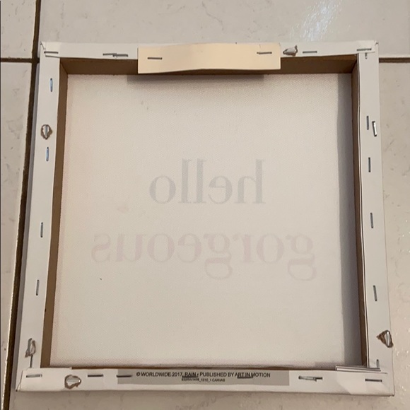 Hello Gorgeous Sign - Picture 2 of 2